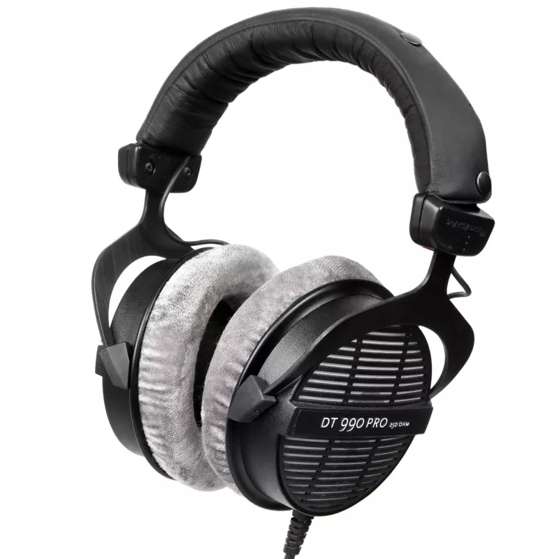 Beyerdynamic DT 990 PRO 250 Ohm auscultadores de estúdio abertos, pretos