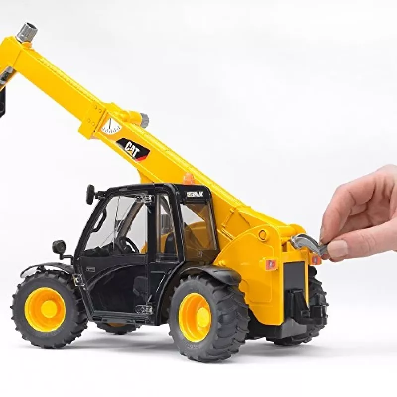 Bruder 02141 Caterpillar carregador telescópico plástico quinta veículo de construção brinquedo
