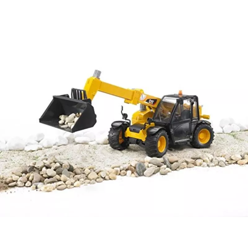 Bruder 02141 Caterpillar carregador telescópico plástico quinta veículo de construção brinquedo