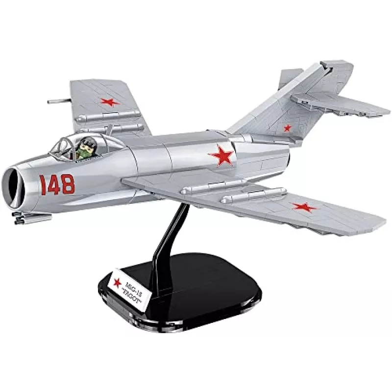 COBI Historical Collection Guerra da Coreia MIG-15 Código NATO Fagot Jato soviético