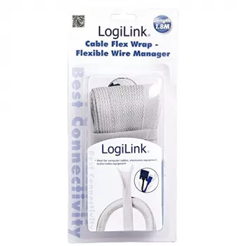 Abraçadeiras LogiLink KAB0007 cinzento