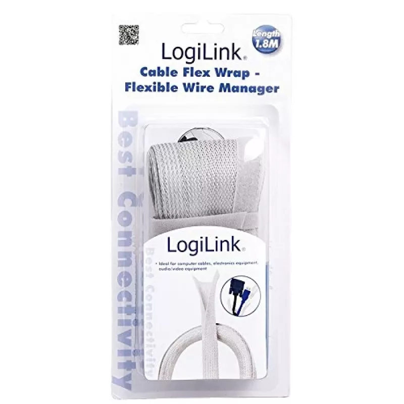 Abraçadeiras LogiLink KAB0007 cinzento