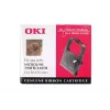 Fita de tecido Oki Microline 3410 preta 09002308 OK3410