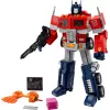 LEGO® 10302 Icons Optimus Prime, conjunto de modelo robô Transformers