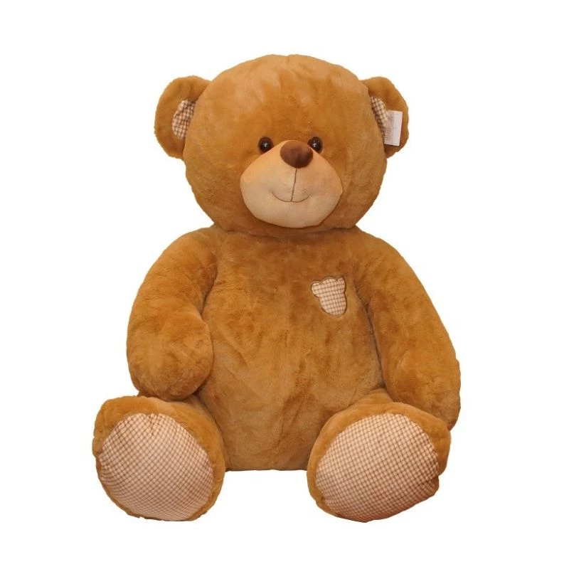 Urso de peluche TULILO Oktawian 75 cm castanho, peluche, 75 cm de altura