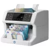 Safescan 2850 contador de notas com deteção de falsificações (UV, magnético, tamanho), 1500 notas/min, ecrã tátil, branco
