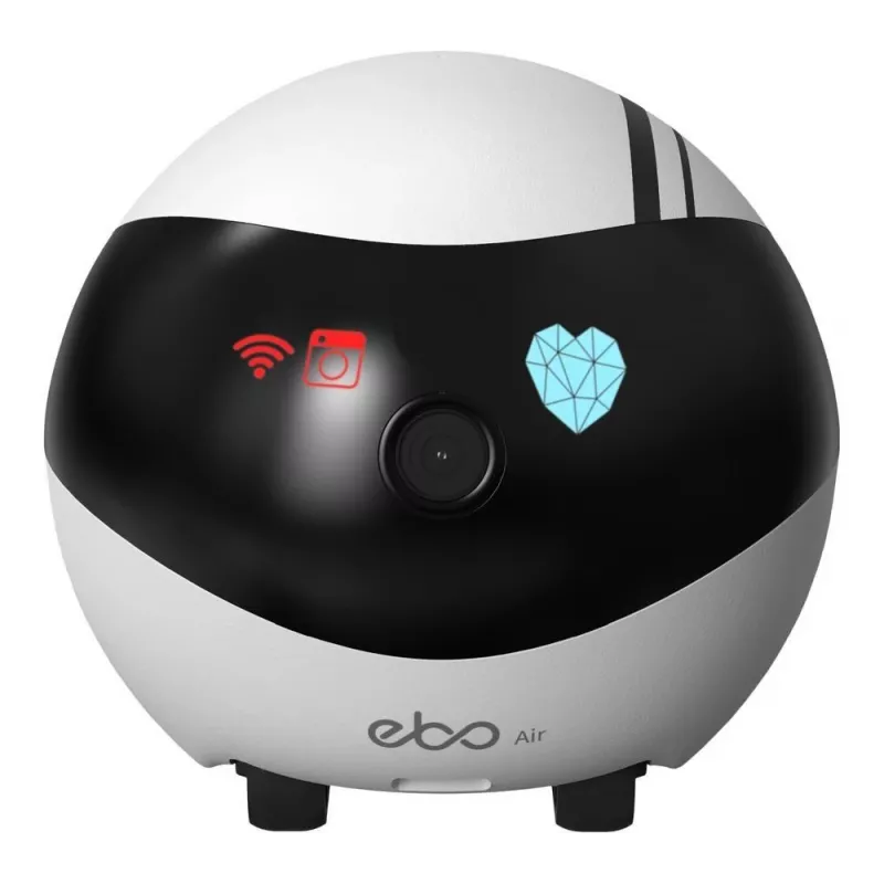 ENABOT Ebo Air AI Robô branco e preto