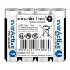 Pilhas alcalinas everActive LR6 AA pack de 4 — 1,5 V, 3000 mAh, 50,5 × 14,5 mm