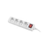 Régua de tomadas Lanberg PS1-04E-0150-W 1,5 m 4 tomadas AC interior branco