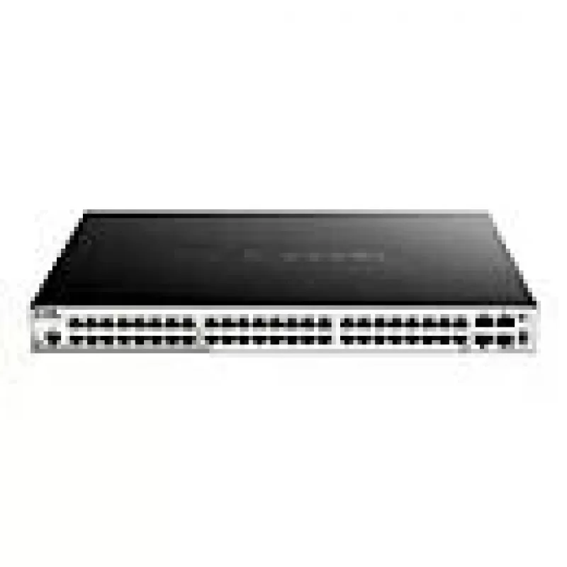 D-Link Switch Smart Managed Gigabit Stackable POE de 52 portas incluindo 4 x 10G SFP+
