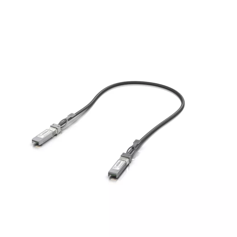 Cabo InfiniBand/fibra ótica Ubiquiti UACC-DAC-SFP28-0,5M preto