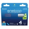 Pilhas recarregáveis PANASONIC ENELOOP AA 2000 mAh 4 unid. + estojo (BK-3MCDE/4CP+CASE)