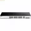 D-Link DGS-1210-28 gerido L2/L2+ 1U preto