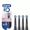 Escovas de encaixe Oral-B iO Gentle Care — pack de 4, escovas de substituição pretas