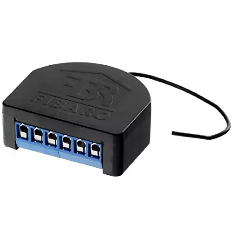 Módulo regulador de intensidade Fibaro Dimmer 2 FGD-212 Z-Wave, preto