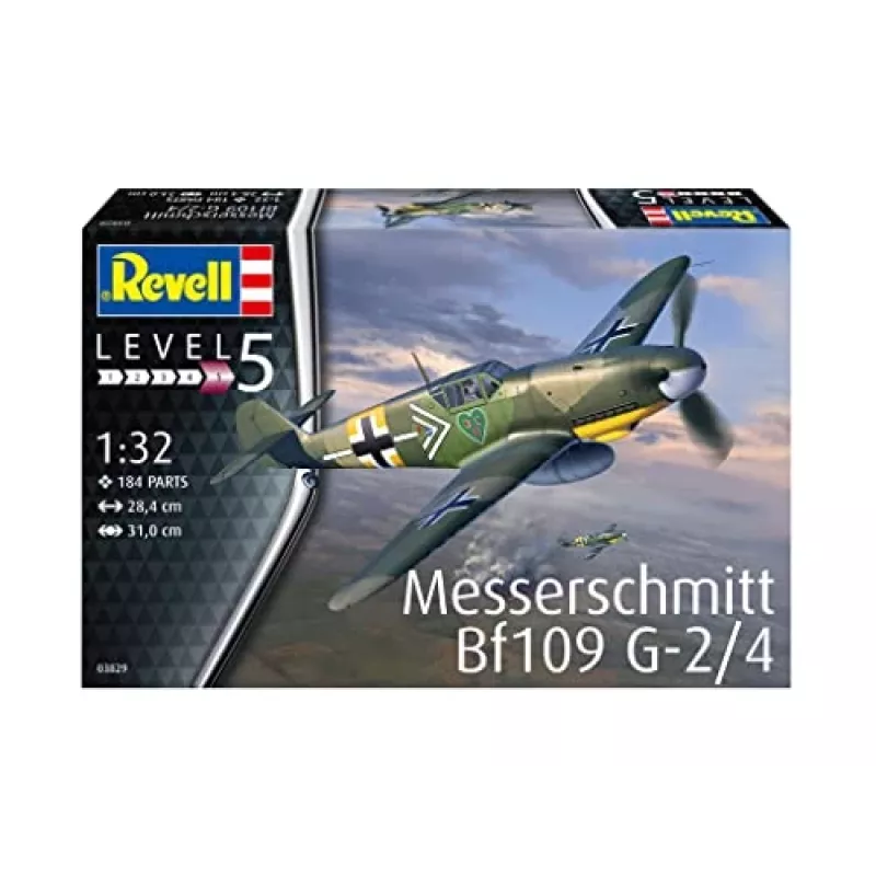 Modelo em plástico Messerschmitt BF 109G-2/4 1/32
