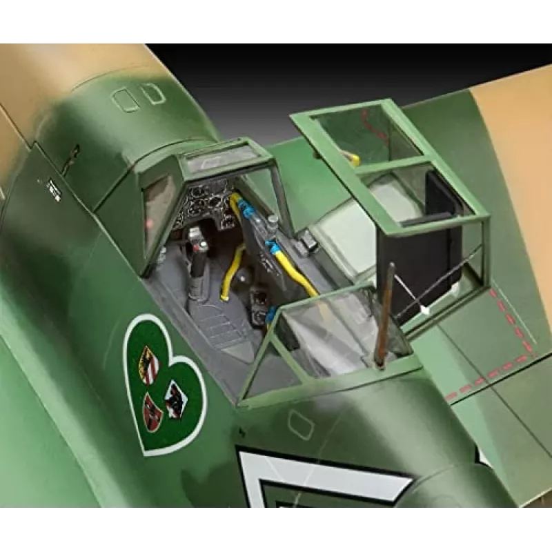 Modelo em plástico Messerschmitt BF 109G-2/4 1/32