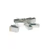 Ficha RJ45 blindada cat.6 universal rígido/flexível 8P8C 100 unid.