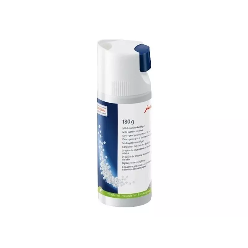 Pastilhas de limpeza do sistema de leite JURA Mini-Tabs frasco com sistema de dosagem 180g