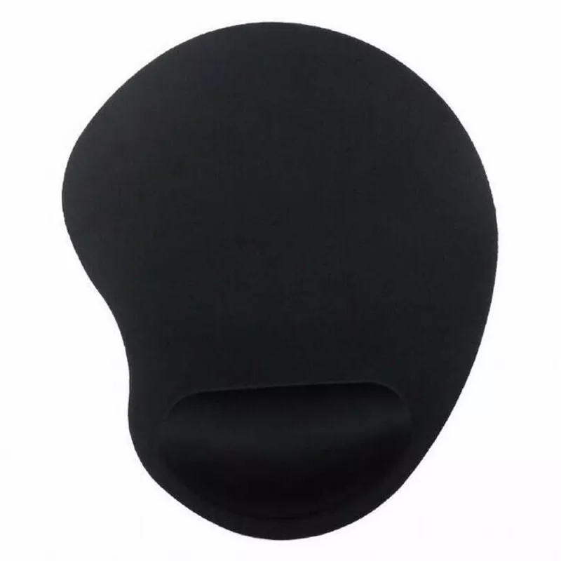 Tapete de rato GEMBIRD MP-ERGO-01, apoio de pulso em espuma, 240×200 mm, 4 mm de espessura, preto