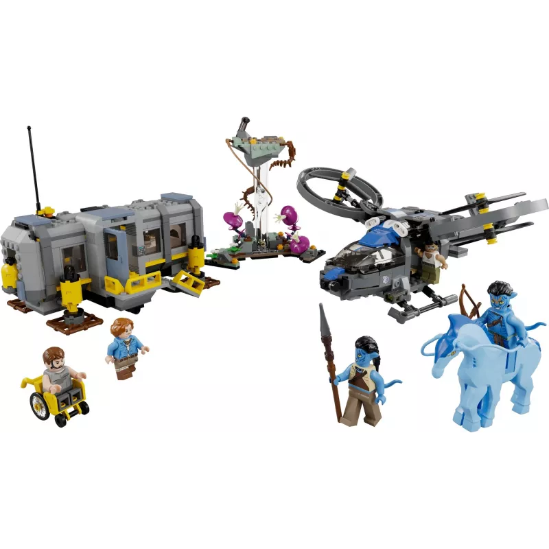 LEGO Avatar Montanhas Flutuantes: Localização 26 e Rda Samson Conjunto 75573, multicolor