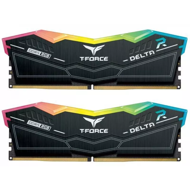 DIMM 32 GB DDR5-6000 (2x 16 GB) Dual-Kit, Memória Preto, FF3D532G6000HC30DC01, Delta RGB, INTEL XMP