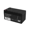 Bateria AGM VRLA 12V 1,3Ah sem manutenção