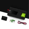 Inversor Green Cell INV12 3000 W 12 V para 230 V, 50 Hz, 1 USB, arrefecimento ativo, preto