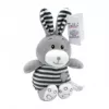 Peluche TULILO Striped Cuddles coelho 26 cm brinquedo de peluche coelho