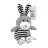 Peluche TULILO Striped Cuddles coelho 26 cm brinquedo de peluche coelho
