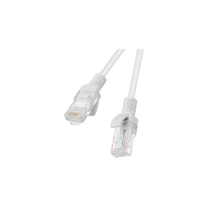 Cabo de rede LANBERG Cat5e U/UTP RJ-45 para RJ-45 20 m cinzento, 26 AWG, condutor CCA