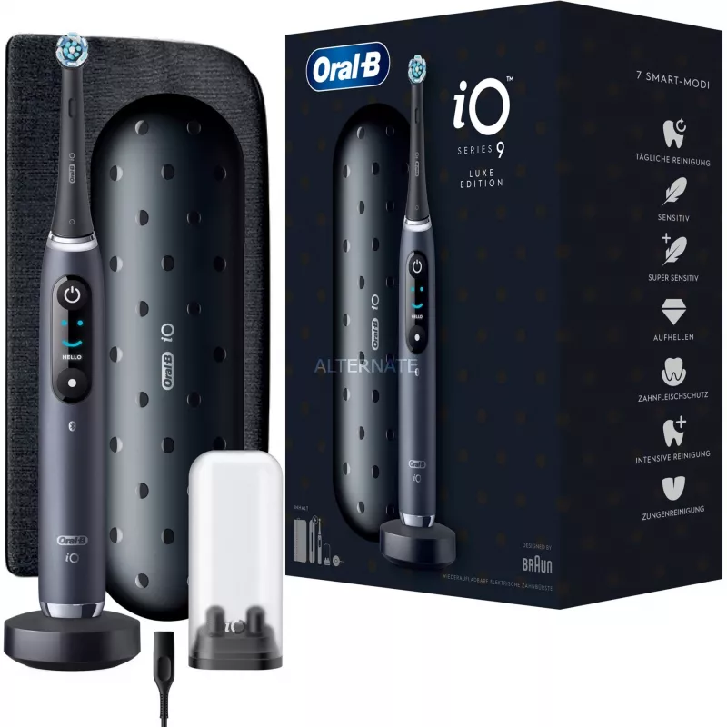 Oral-B iO Series 9 Luxe Edition preto onyx escova de dentes