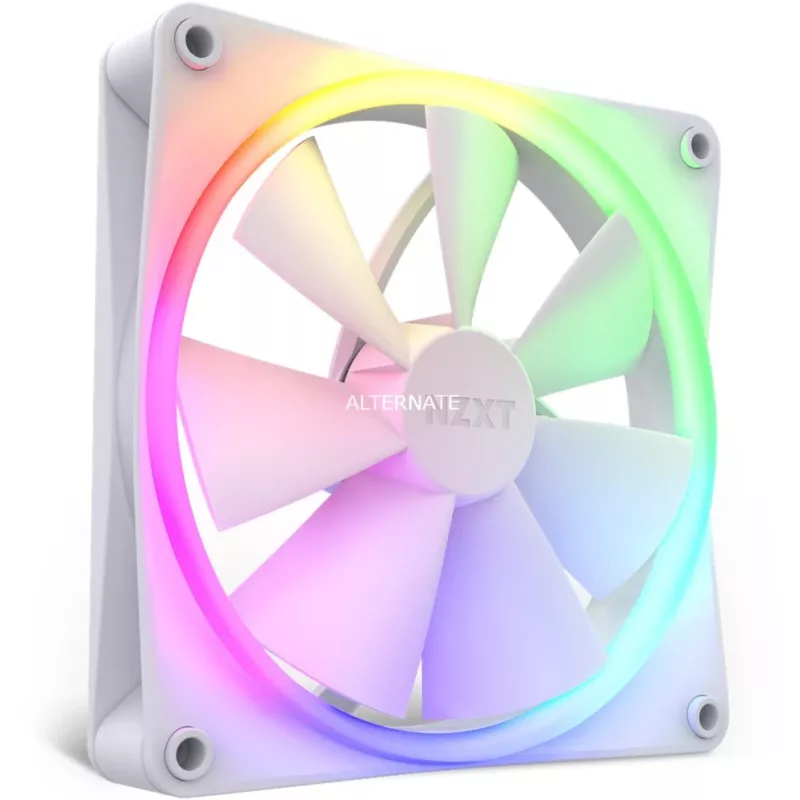 Ventoinha individual NZXT F140 RGB 140mm branca