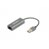 Natec Cricket NNC-1924 adaptador Ethernet de USB 3.0 Tipo A para RJ45, 1000 Mbit/s, cabo de 15 cm, preto