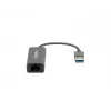 Natec Cricket NNC-1924 adaptador Ethernet de USB 3.0 Tipo A para RJ45, 1000 Mbit/s, cabo de 15 cm, preto
