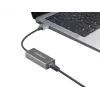 Natec Cricket NNC-1924 adaptador Ethernet de USB 3.0 Tipo A para RJ45, 1000 Mbit/s, cabo de 15 cm, preto