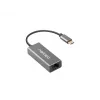 Natec Cricket NNC-1925 adaptador Ethernet de USB-C 3.1 Gen 1 para RJ45, 1000 Mbit/s, cabo de 15 cm, alumínio, cinzento
