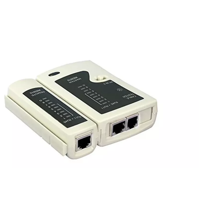Testador de cabos, LogiLink WZ0010, aparelho de teste de cabos de rede