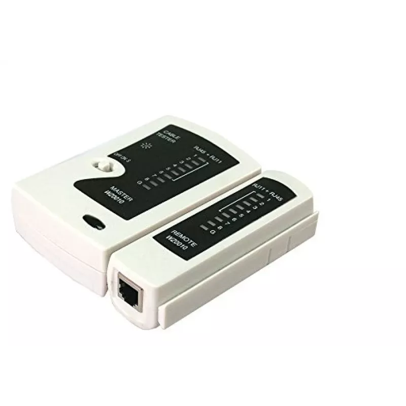 Testador de cabos, LogiLink WZ0010, aparelho de teste de cabos de rede