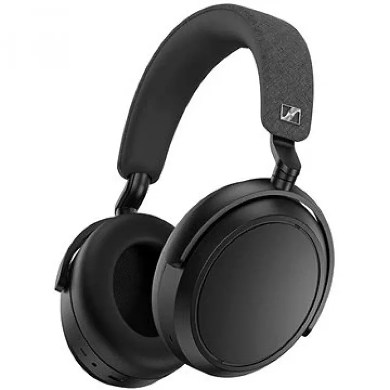 Auscultadores Bluetooth com cancelamento de ruído SENNHEISER Momentum 4 sem fios - preto