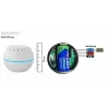 Shelly H&T, sensor de humidade e temperatura sem fios, compacto, WiFi, higrómetro, domótica, aplicação iOS Android – preto
