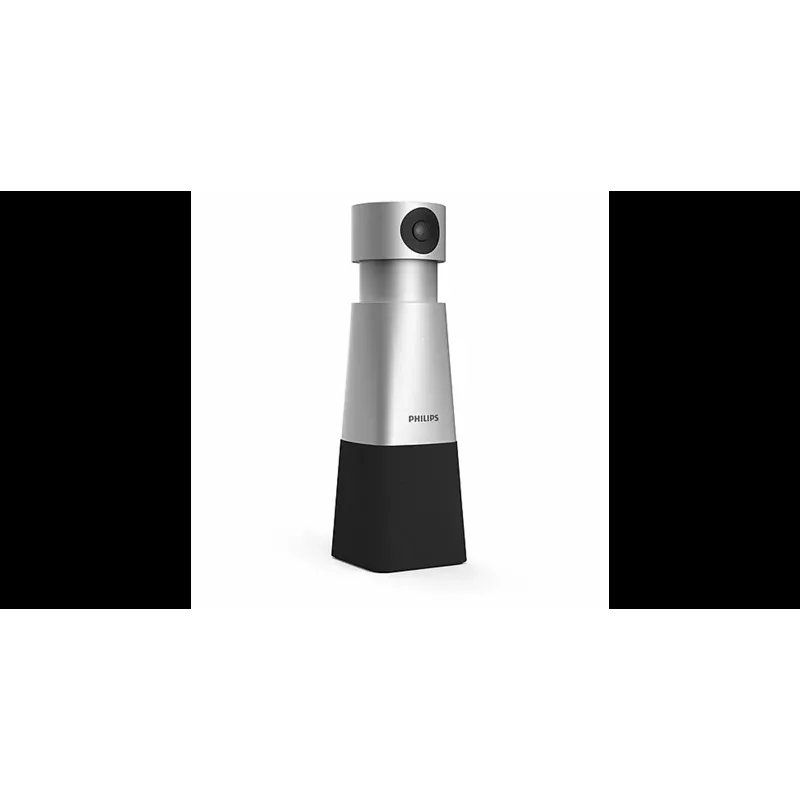 Philips PSE0550 SmartMeeting câmara portátil 4K para videoconferência com microfone integrado, 30 fps, USB, preto/prateado