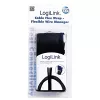 Organizador de cabos LogiLink KAB0006 preto