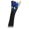 Organizador de cabos LogiLink KAB0006 preto