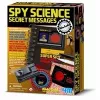 Kit 4m Spy Science Secret Messages 3295 — conjunto com experiências sobre mensagens secretas para crianças a partir dos 8 anos