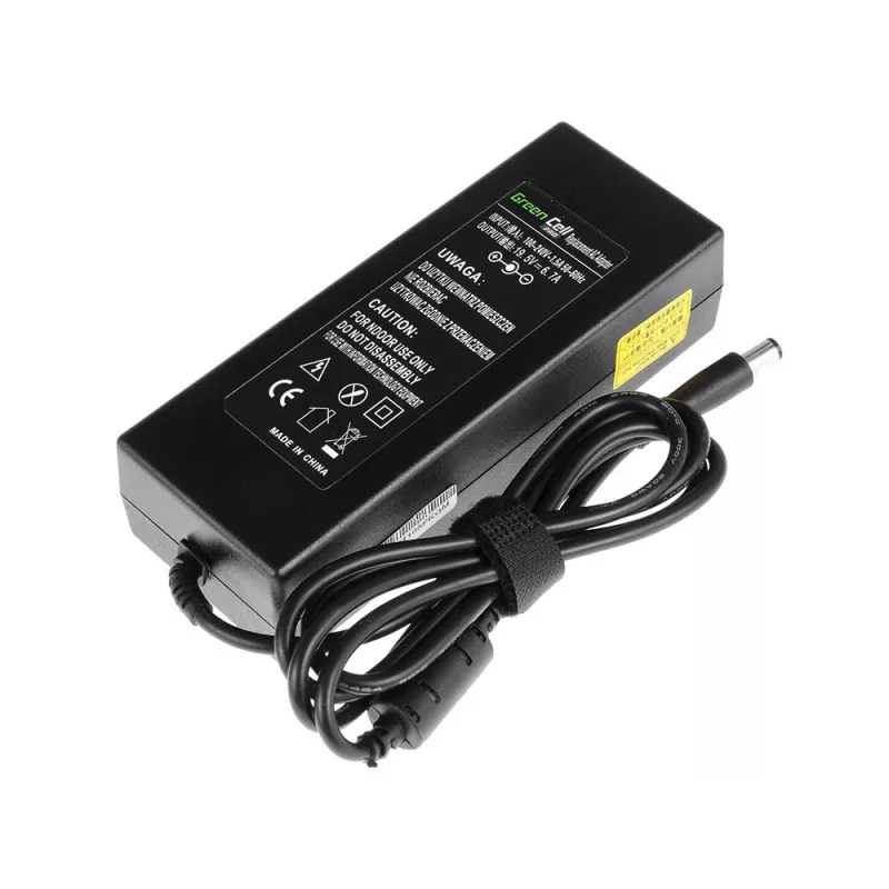 Fonte de alimentação Green Cell AD35P 130 W AC/DC 19,5 V 6,7 A para portáteis, para interiores, preto