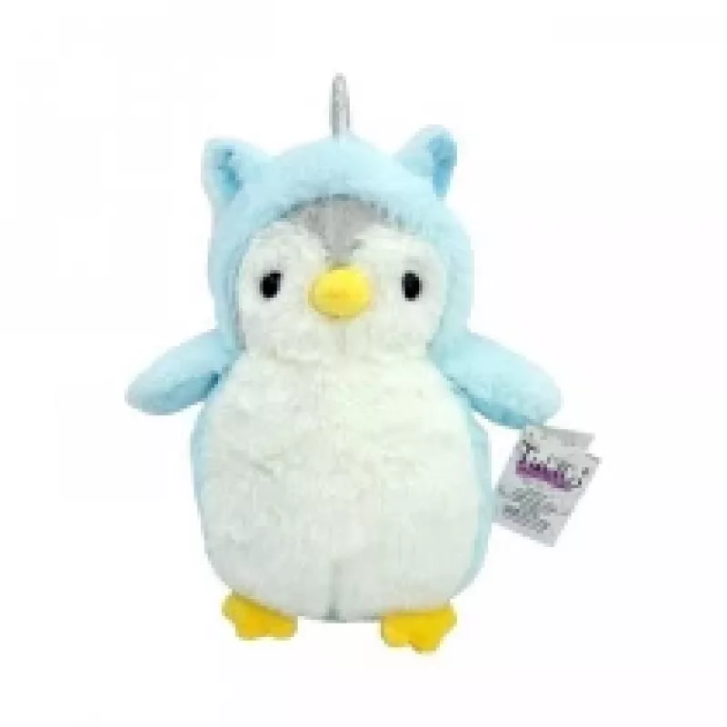 Peluche TULILO mascote Roman pinguim azul 20 cm peluche, modelo 9187