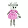 Peluche TULILO Celinka Veado 35 cm peluche macio, brinquedo para crianças