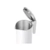Chaleira elétrica Xiaomi 1,7 L 1800 W branco – aço inoxidável, tampa com botão, isolamento térmico