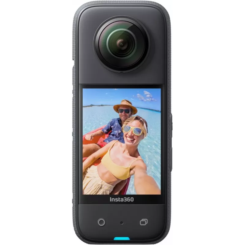 Insta360 X3 CINSAAQ/B câmara de ação 360°, 5,7K, 72 MP, 5760×2880, 100 fps, CMOS, ecrã LCD, preta